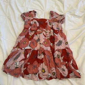 Floral mini dress